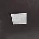 Applique Moderna Decorativa Eccentric Metallo Foglia Argento