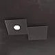 Applique Moderna 2 Moduli Eccentric Metallo Marrone 1 Luce Gx53