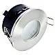 Faretto Incasso Bath Tondo Alluminio Nickel Satinato 1 Luce Gu10