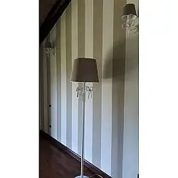 Piantana Shabby 3 Luci Tortora Serie Luce Lucy BeLight
