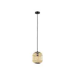 Lampadario Contemporaneo Bordesley Piccolo 1 Luce Acciaio Nero