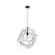 Lampadario Industrial Straiton 1 Luce Acciaio Nero Grande