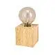Lampada Da Scrivania Contemporanea Prestwick 2 1 Luce Legno Marrone