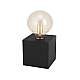 Lampada Da Scrivania Contemporanea Prestwick 2 1 Luce Legno Nero