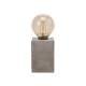 Lampada Da Scrivania Contemporanea Prestwick 1 Luce Ceramica Grigio