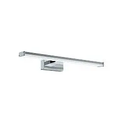 Applique Moderna Pandella 1 Piccola Led Alluminio Cromo E Argento