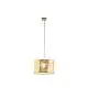 Lampadario Contemporaneo Viserbella 1 Luce Acciaio Ottone