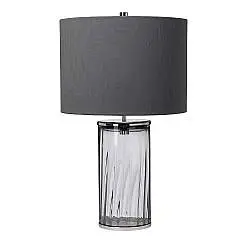 Lampada Da Scrivania Contemporanea Reno Acciaio Nichel Lucido 1 Luce E27