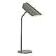 Lampada Scrivania Industrial Nordico Quinto Acciaio Grigio Nichel 1 Luce E27