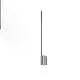 Applique Moderna Ago Metallo Bianco Led 12W