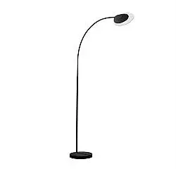 Piantana Moderna Arch Metallo Nero Led 25W