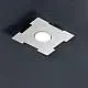 Plafoniera Contemporanea Atene Metallo Bianco 1 Luce Gx53