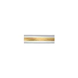 Applique Contemporanea Doup Metallo Foglia Oro Led 30W