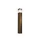 Paletto Moderno Esterno Frost Alluminio Ruggine 1 Luce E27