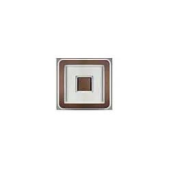 Plafoniera Contemporanea Halò Metallo Ruggine Led 35W