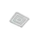 Plafoniera Contemporanea Halò Metallo Bianco Led 35W
