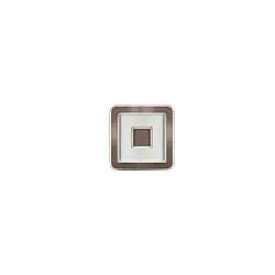 Plafoniera Contemporanea Halò Metallo Oro Rosato Led 60W