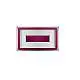 Plafoniera Contemporanea Halò Metallo Magenta Led 36W