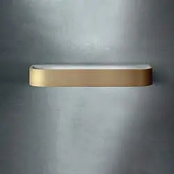 Applique Contemporanea Handles Metallo Oro Opaco Led 12W