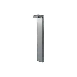 Paletto Moderno Esterno Huk Alluminio Grigio Perla Led 10,5W
