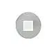 Plafoniera Contemporanea Pixart Metallo Grigio Perla Led 16W