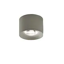 Plafoniera Contemporanea Pocket Metallo Tortora Led 9W