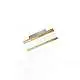 Applique Contemporanea Rail Alluminio Foglia Oro Led 14W