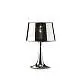 Lampada Da Scrivania-Ufficio Moderna London Metallo Cromo 1 Luce E27 Small