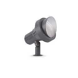 Faretto Da Esterno Moderno Terra Alluminio Antracite 1 Luce E27