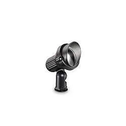 Faretto Da Esterno Moderno Terra Alluminio Nero 1 Luce Gu10