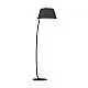 Piantana Moderna Pagoda Metallo Nero 1 Luce E27