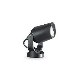 Faretto Da Esterno Moderno Elio Materie Plastiche Nero 1 Luce Gu10