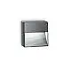 Applique Moderna Down Alluminio Antracite 1 Luce G9 3W 3000K Luce Calda