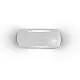 Applique Moderna Felix-1 Materie Plastiche Bianco 1 Luce E27