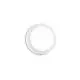 Applique Moderna Round Universal Alluminio-Plastiche Bianco Led 13,5W 3000K D17