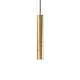 Sospensione Moderna Look Metallo Oro 1 Luce Gu10 7W 3000K Luce Calda