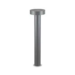 Piantana Moderna Tesla Alluminio Antracite 4 Luci G9 H80Cm