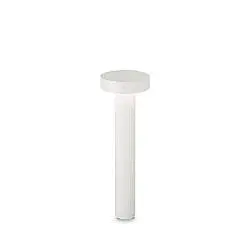 Piantana Moderna Tesla Alluminio Bianco 4 Luci G9 H60Cm