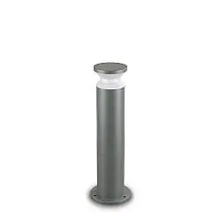 Piantana Moderna Torre Alluminio Antracite 1 Luce E27 H60Cm