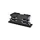 Profilo Link Alluminio Nero Connettore On-Off