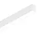 Sistema Lineare Fluo Wide Alluminio Bianco Led 27W 4000K Luce Naturale L.120,5