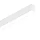 Sistema Lineare Biemissione Fluo Alluminio Bianco 2 Luci Led 36+18W 3000K