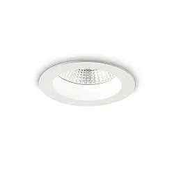 Faretto A Incasso Basic Fi Alluminio Bianco Led 10W 3000K Luce Calda
