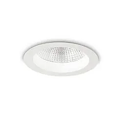 Faretto A Incasso Basic Fi Alluminio Bianco Led 15W 3000K Luce Calda