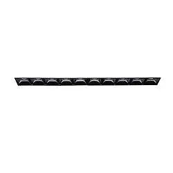 Modulo Lika Alluminio Nero Led 20W 3000K Luce Calda