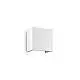 Applique Moderna Flash Gesso Bianco 1 Luce G9 3W 3000K Luce Calda Small