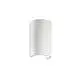 Applique Moderna Tonda Flash Gesso Bianco 1 Luce G9 3W 3000K Luce Calda