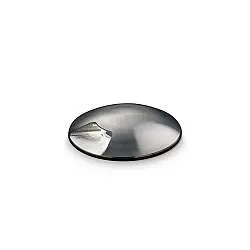 Calpestabile Moderno Rocket Alluminio Cromo 1 Luce 2W 4000K Luce Naturale