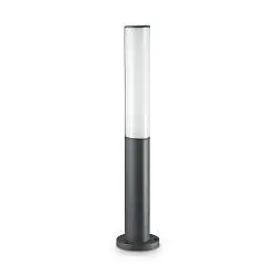 Piantana Moderna Etere Alluminio-Plastiche Antracite Led 10W 3000K Luce Calda