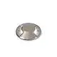 Calpestabile Moderno Rocket-2 Alluminio Cromo 1 Luce 3,5W 3000K Luce Calda